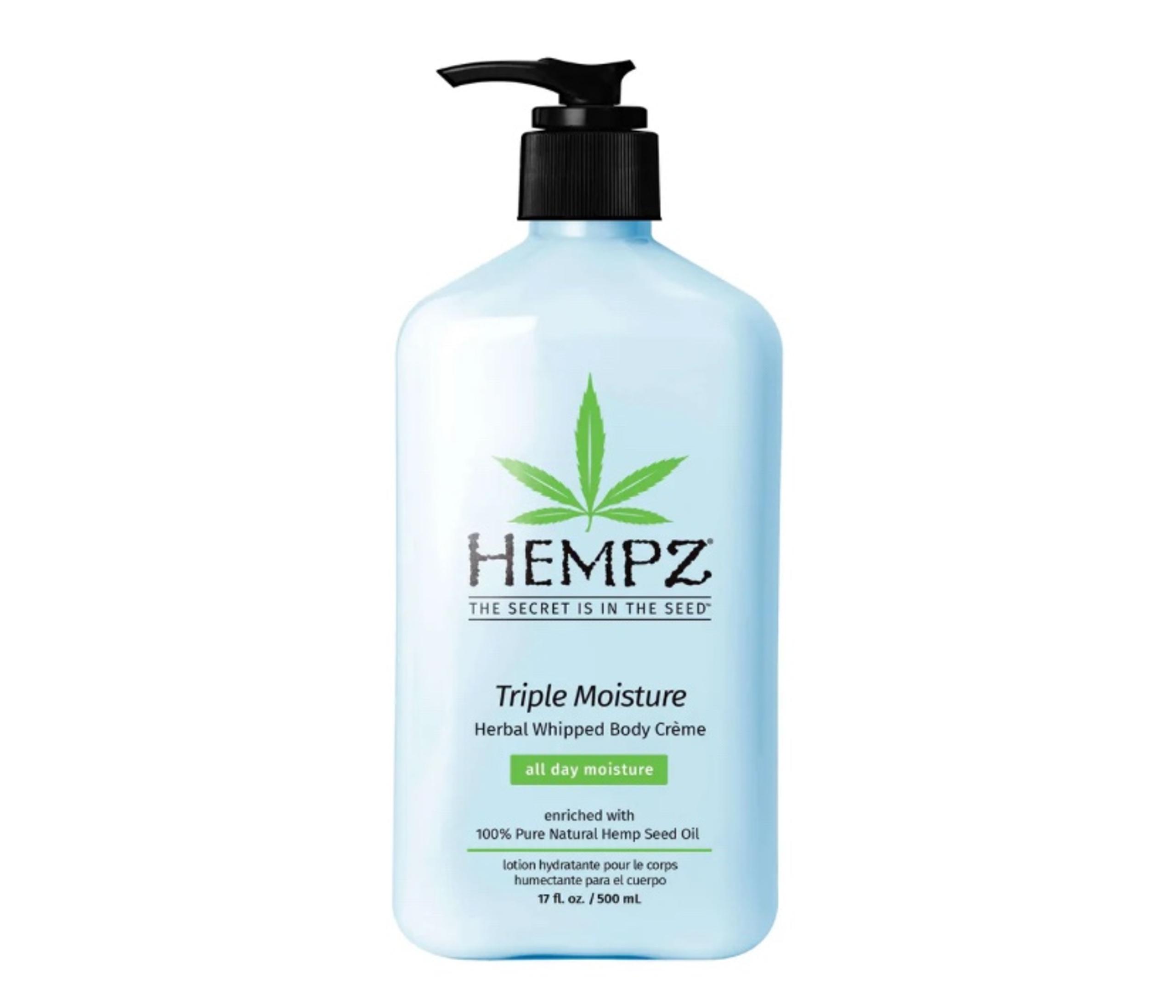 Hempz Triple Moisture Herbal
Whipped Body Creme, 17 oz