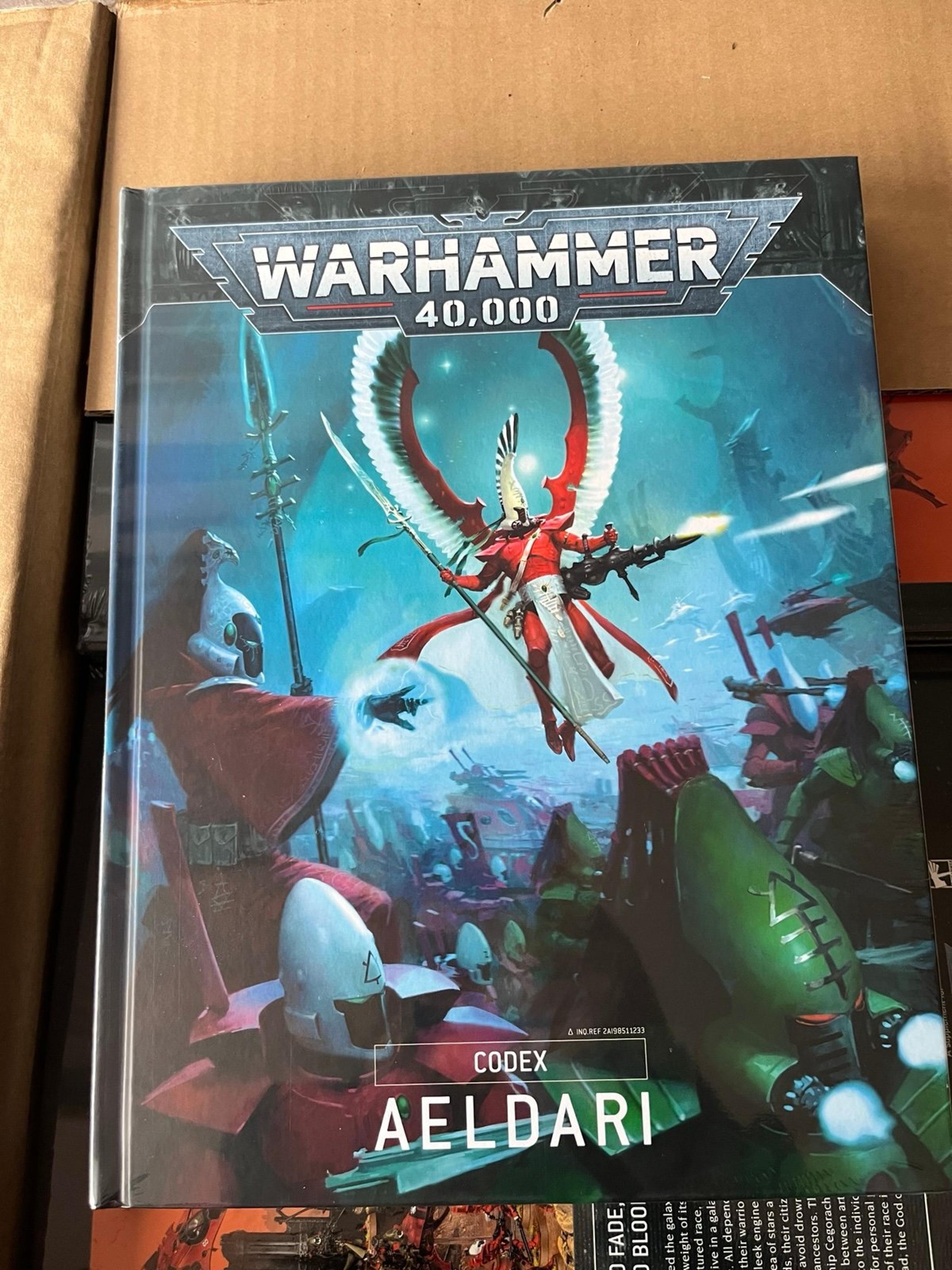 Warhammer 40k Aeldari codex-new, sealed