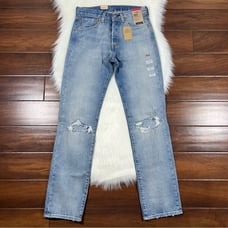 Levi's Men's Size 28 X 32 Higher Mountain 501 Original Denim Jeans