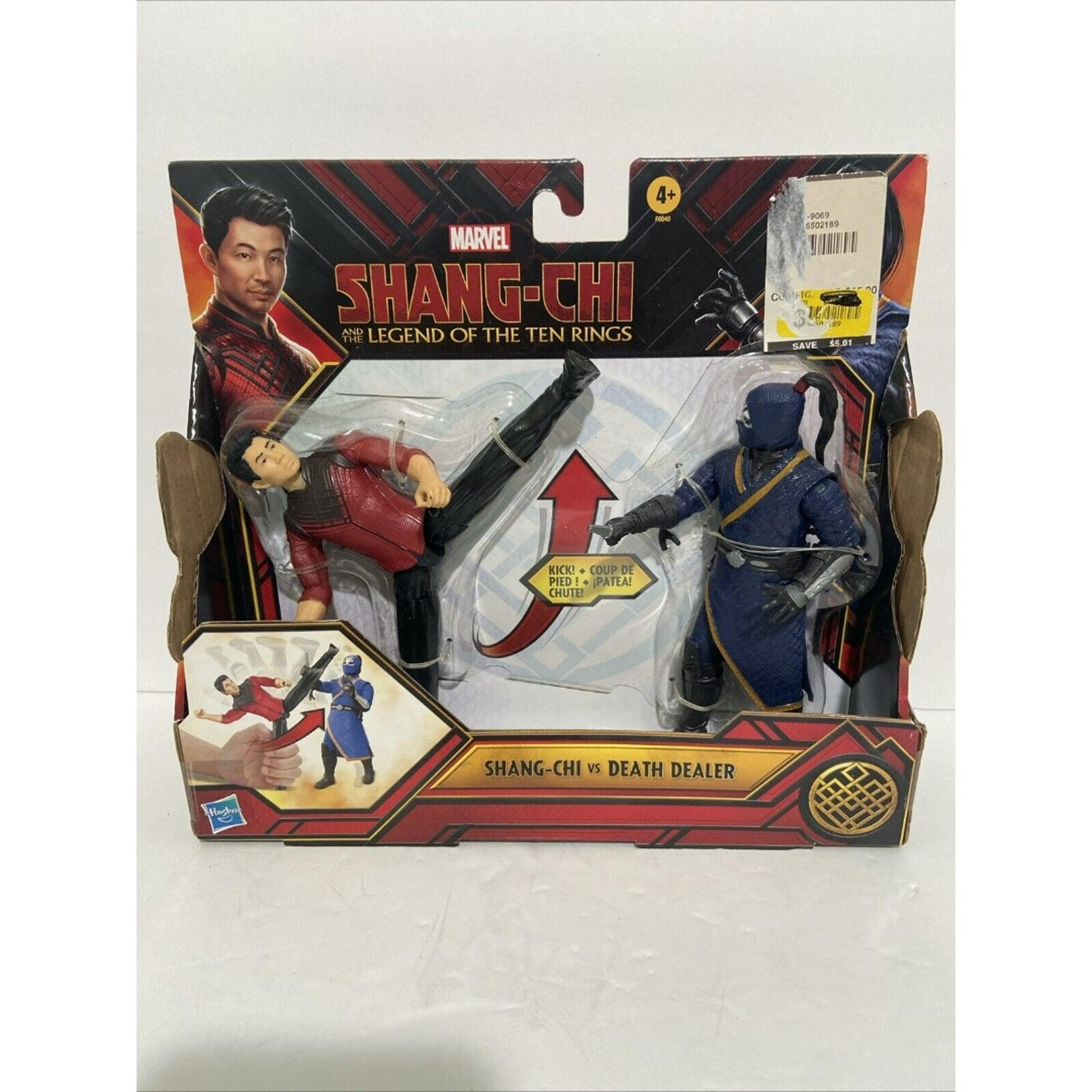 Marvel Action Figure Kids Shang Chi vs Death Dealer Legend of the Ten Rings Set