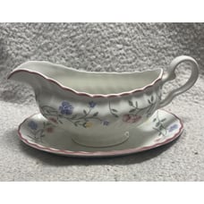 Johnson Brothers SUMMER CHINTZ Gravy Boat & Under Plate Made In England