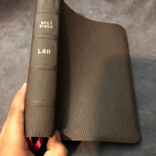 Legacy Standard Bible LSB Handy Size Brown Soft Leather MacArthur Verse By Verse