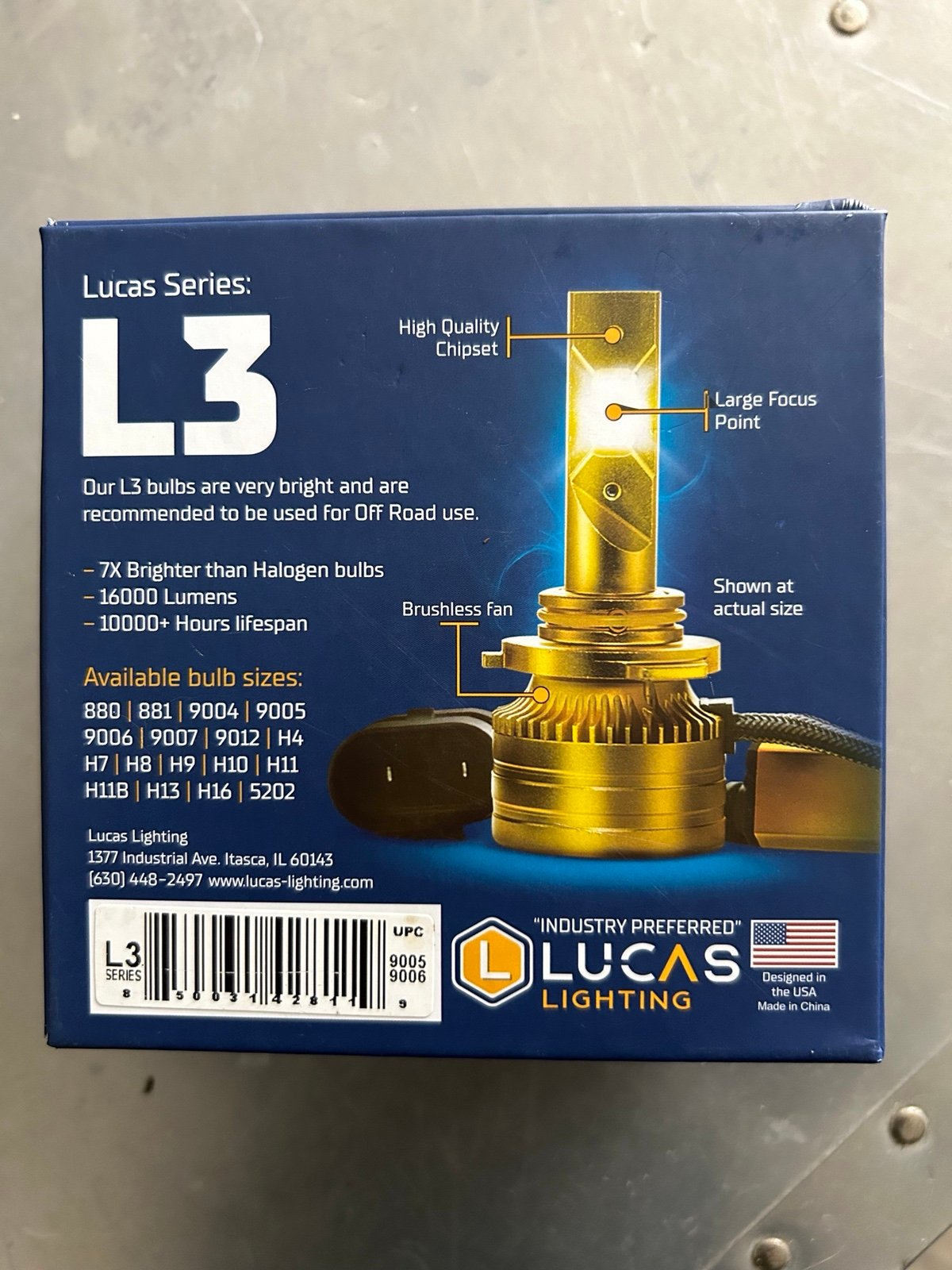 LED headlights
