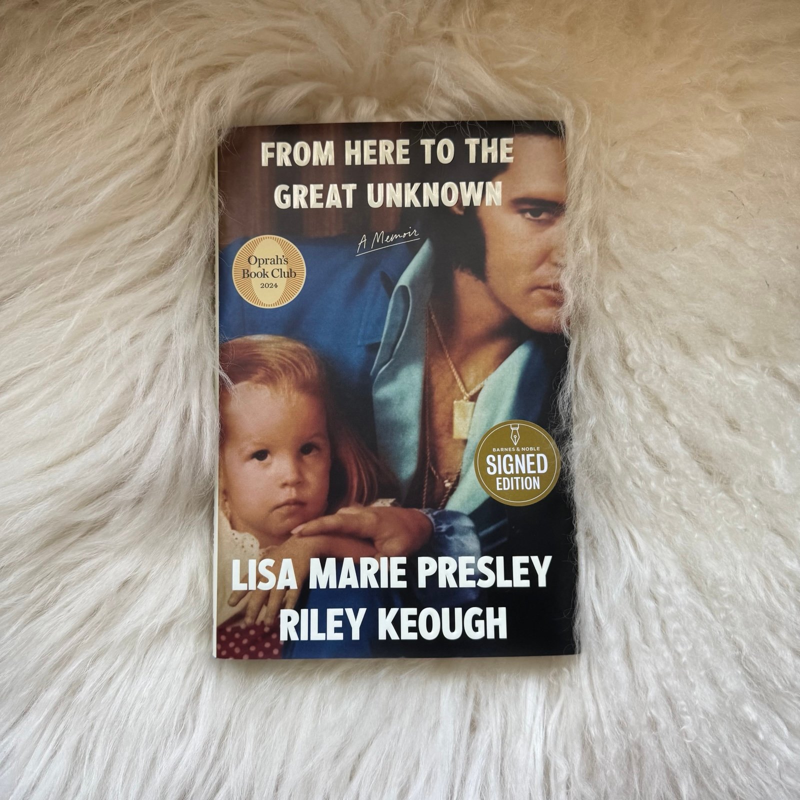 HAND SIGNED copy of From Here to the Great Unknown