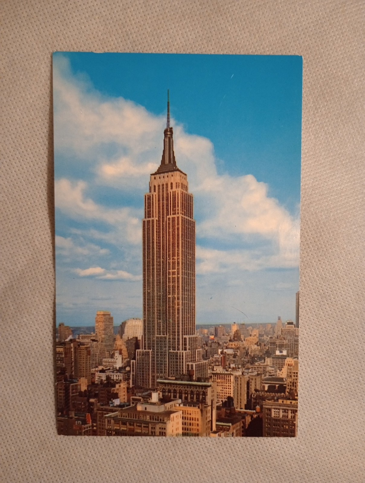 Empire State Building New York City P4740 Manhattan Postcard Publishing Co