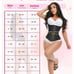 Elegant figure faja deluxe snatching vest Black