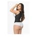 Elegant figure faja deluxe snatching vest Black