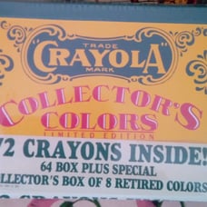 Crayola collection colors
