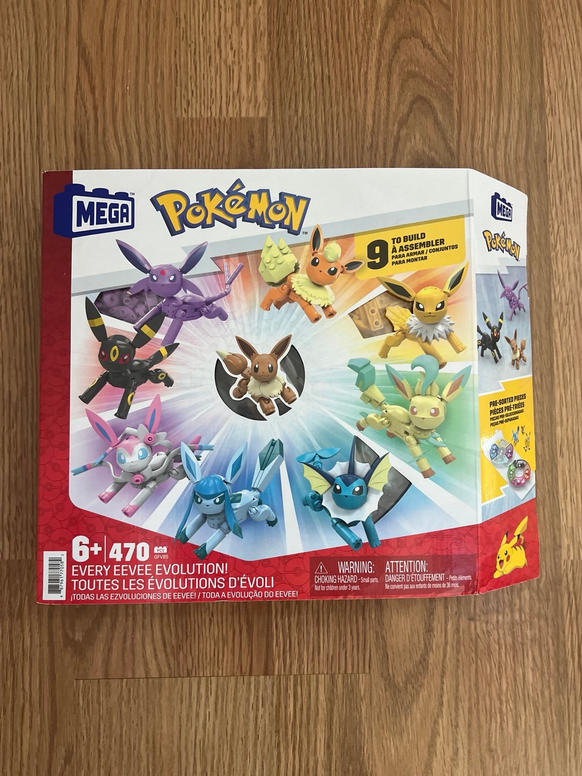 Pokemon Mega Bloks Eevee Evolutions