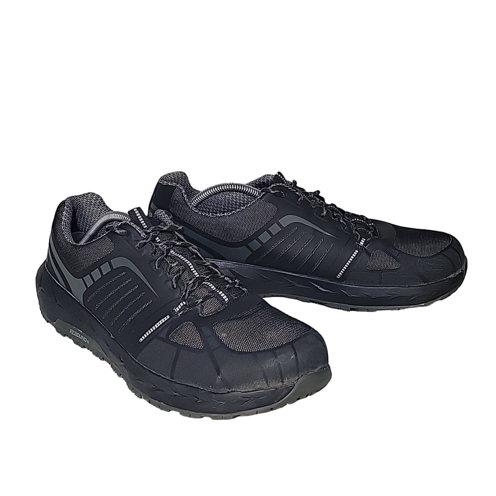Rocky Men's 3 SD/AT Work Shoes Compositie Toe Black/Grey Size 12