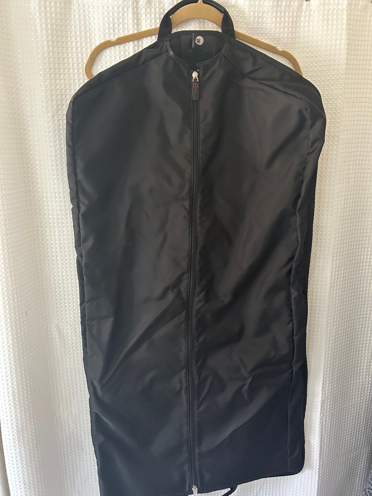 Tumi black nylon fold up clothes traveler