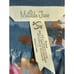 Matilda Jane L To The Nines Swiss Dot Dress Blue Pink Floral Layered Semi Sheer