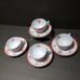 Vintage 1965-85 SPODE England Gloucester Cups & Saucers Set
