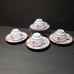 Vintage 1965-85 SPODE England Gloucester Cups & Saucers Set
