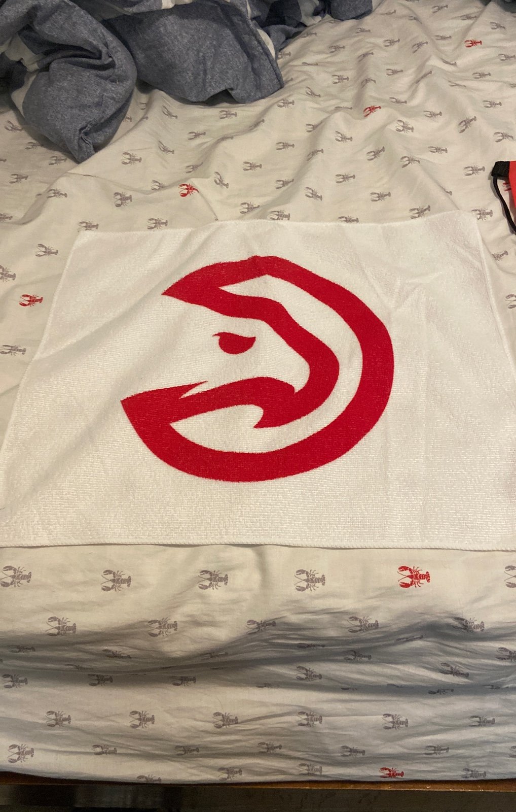 Game worn towle
