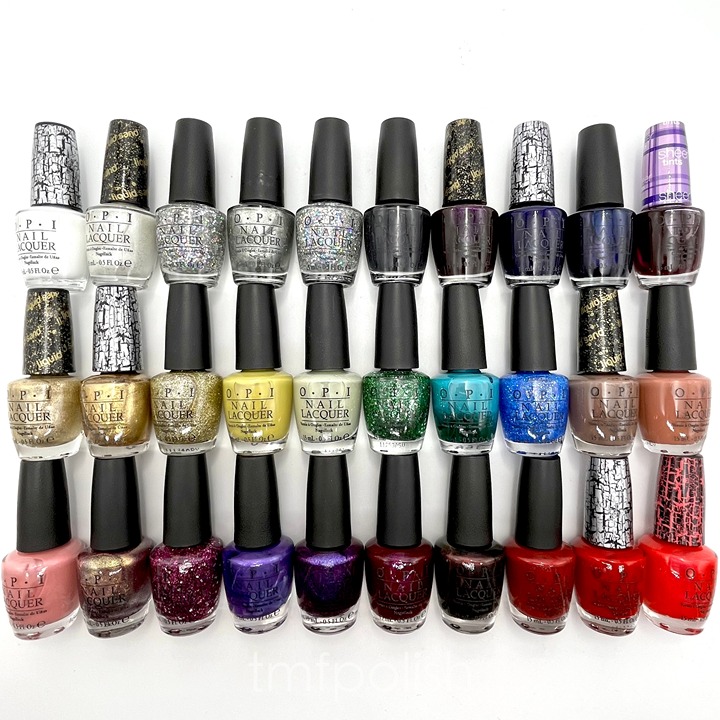 Lot of 30 OPI Nail Polishes Bundle