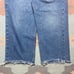 Vintage y2k baggy jeans Tommy Hilfiger wide leg skater hip hop flag 38x25