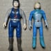 Lot of 4 Vintage Tyco Dino-Riders Action Figures Fang, Mind Zei, Aries, Llhad