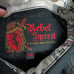 Rebel Spirit Shirt Men's XXL Black White Grey Embroidered Cross Spell Out