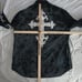 Rebel Spirit Shirt Men's XXL Black White Grey Embroidered Cross Spell Out