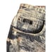 Contender Men's Stone Wash, Acid Wash Jeans Distressed Patchwork Stacked Frayed