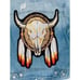 Wax Jeans Custom Embroidered Applique Distressed Denim Trucker Jacket Dreamcatch