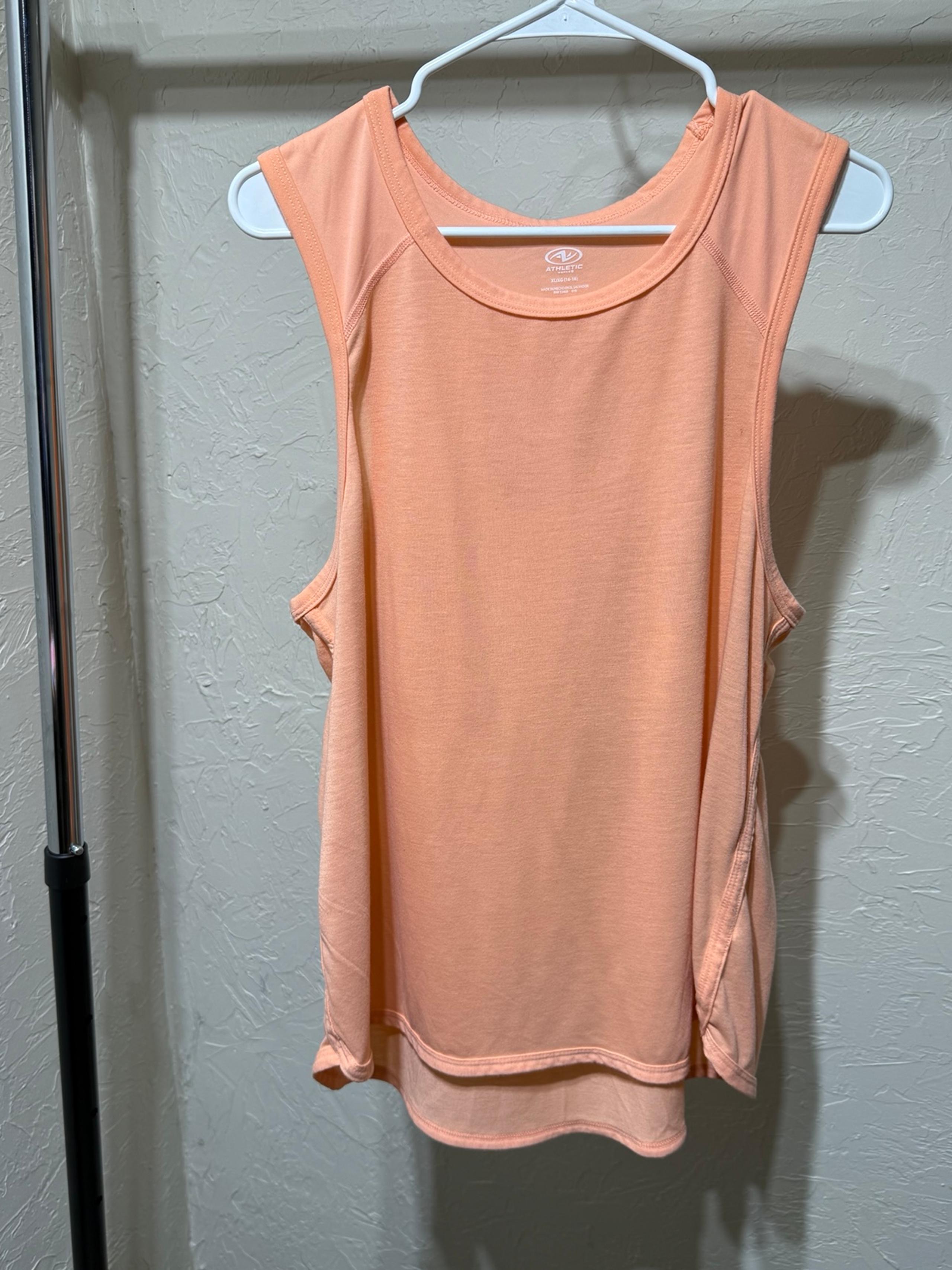 Athletic Works hi-lo curved hem tank top XL
