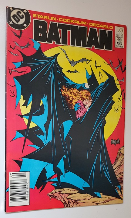 Batman 423 NM Iconic Todd McFarlane Cover Jim Starlin Dave Cockrum