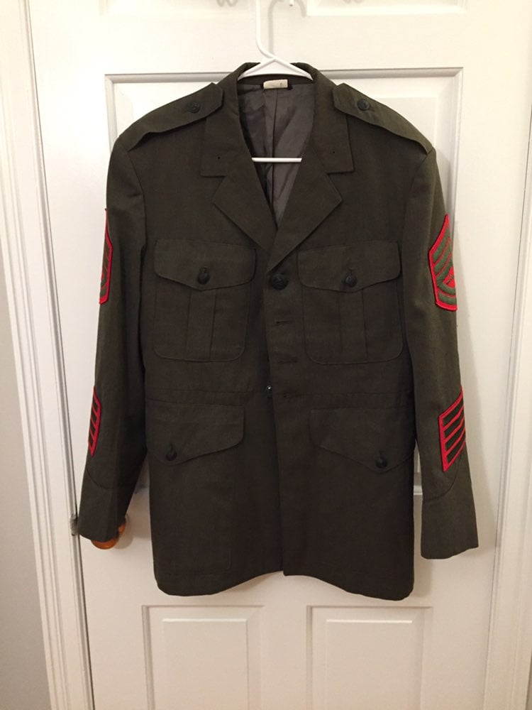 Vintage Men’s Military Jacket Marines