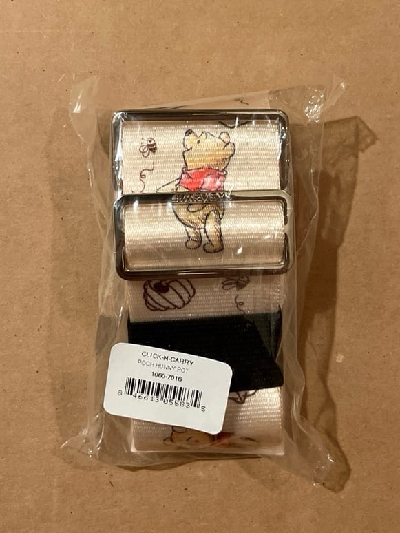 Harveys Disney Pooh Hunny Pot 5P CNC Click N Carry Strap Winnie The Pooh