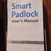 eLinkSmart Heavy Duty Smart Padlock w/ key