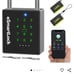 eLinkSmart Heavy Duty Smart Padlock w/ key