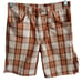 Men's 28W Vintage Levi's 1970's Big E Sta-Prest Plaid Cotton Shorts Distress USA