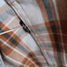 Men's 28W Vintage Levi's 1970's Big E Sta-Prest Plaid Cotton Shorts Distress USA