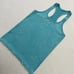 Lululemon Heathered Peacock Aqua Blue Swiftly Tech Racerback Tank Seamless Top 6
