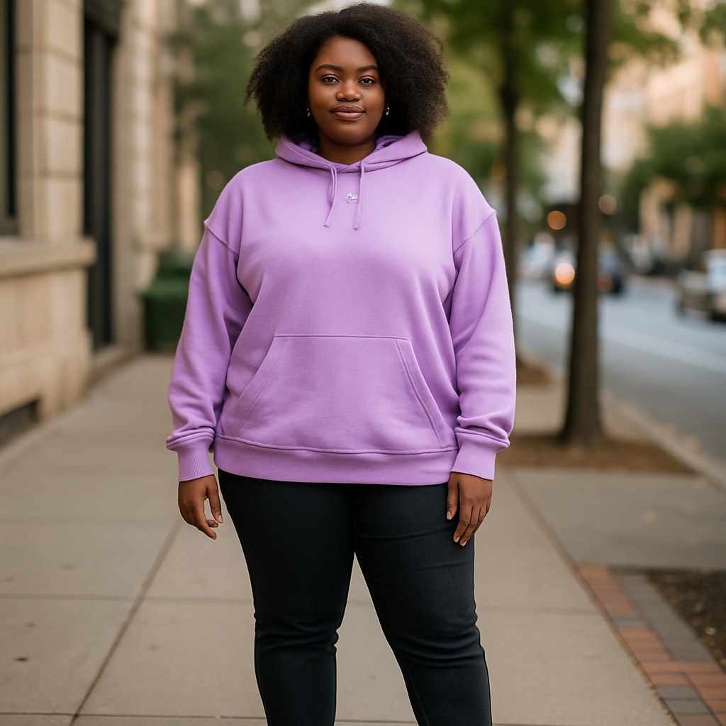 Women's Adidas Purple Hoodie Size M