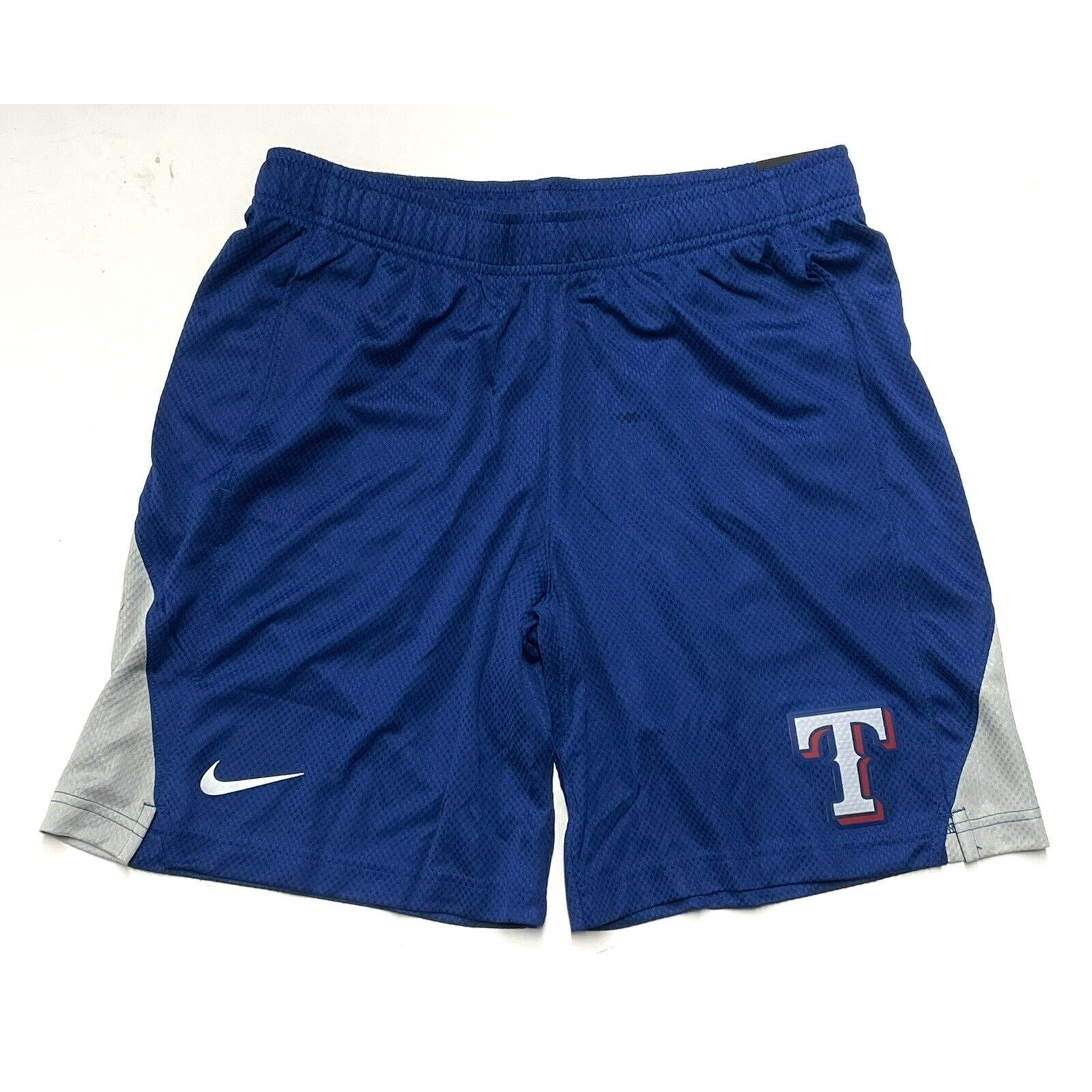Nike Texas Rangers Dri-fit Shorts MLB Team Logo Size XL N256-018P NWT X-LARGE