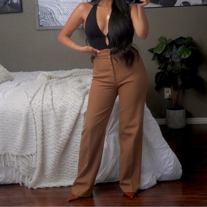 Vintage Levi’s High Waisted Brown Pants Trousers
