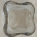 Vintage Heavy 4lb 4 oz Glass Gorgeous Ashtray Collectable