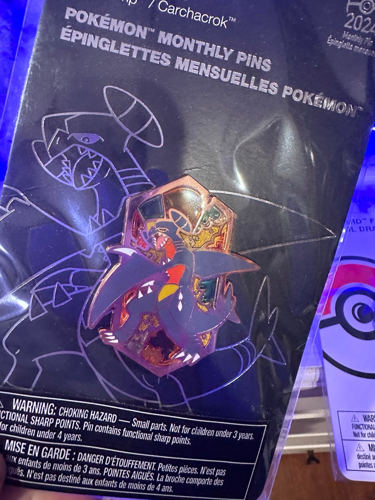 Pokémon Year of the Dragon Monthly Pin GARCHOMP