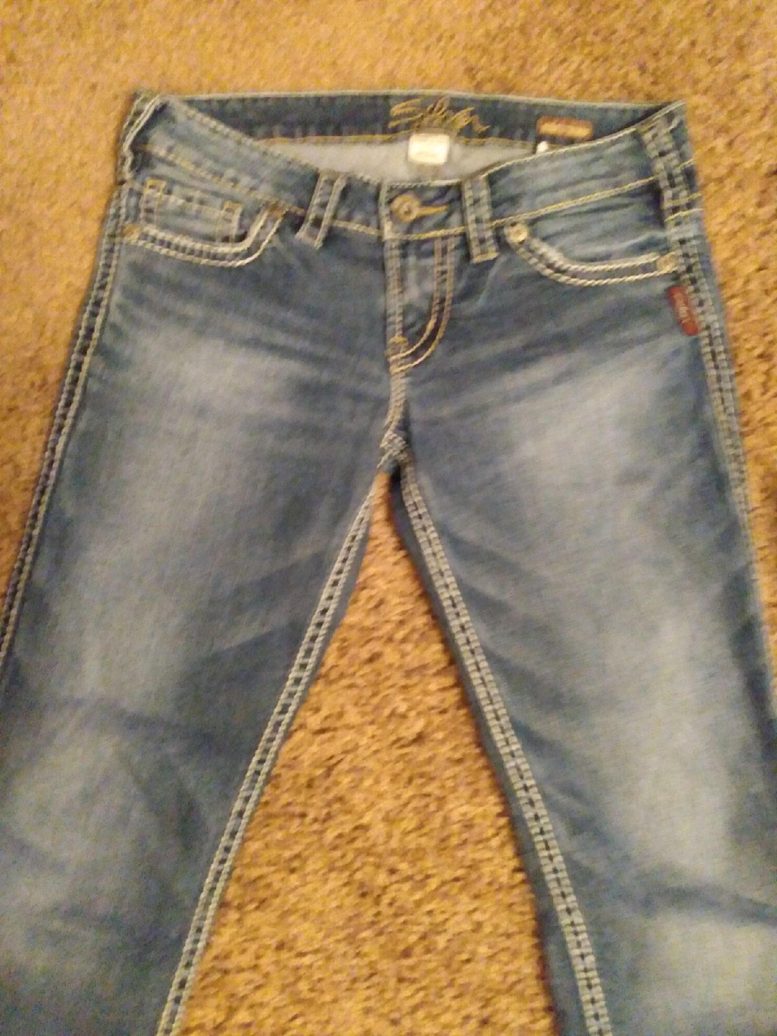 Silver Co. Capri Jeans 27 Rollers