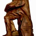 Very detailed, Hand Carved old century W
