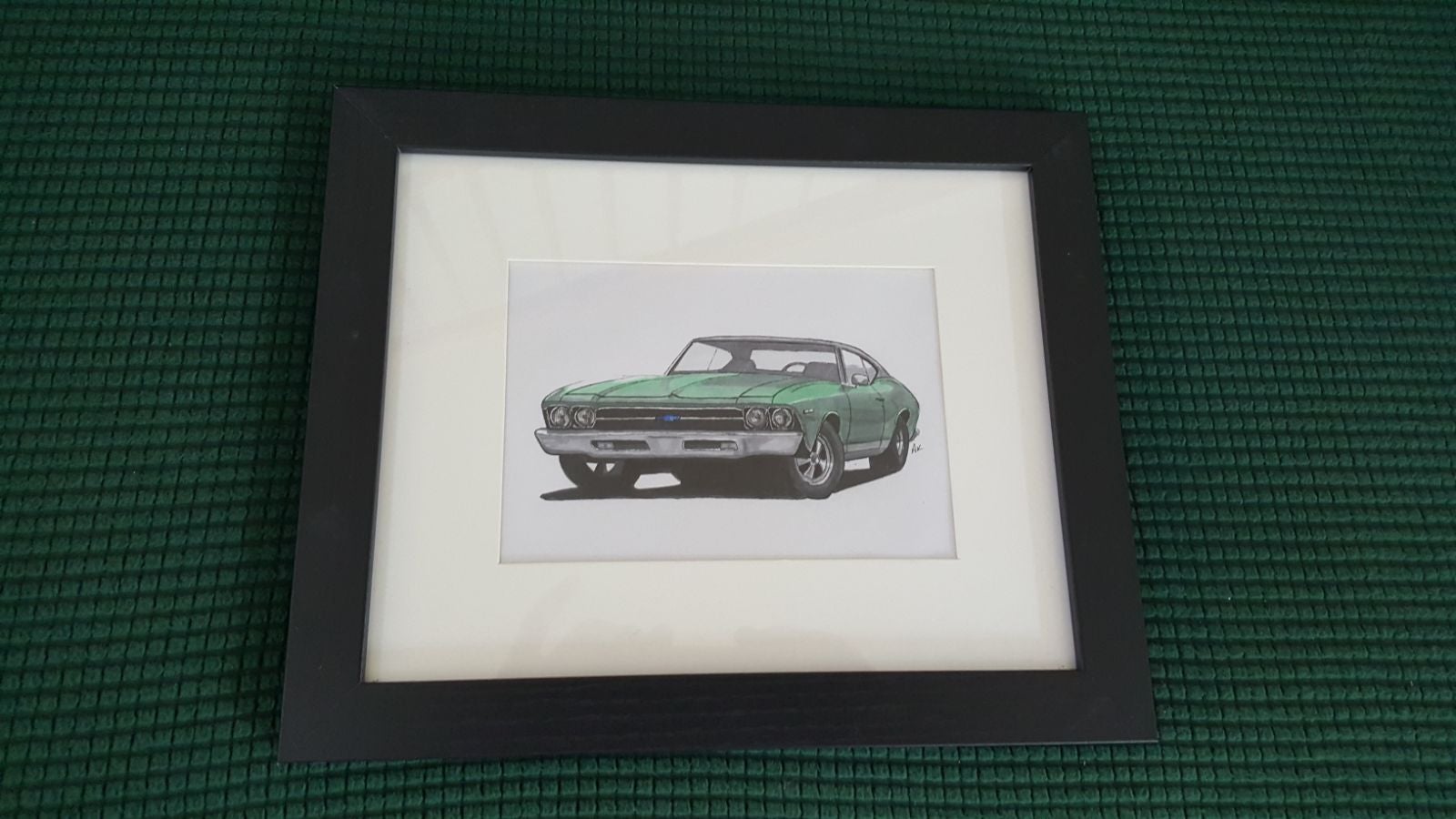 Chevy Chevelle Drawing