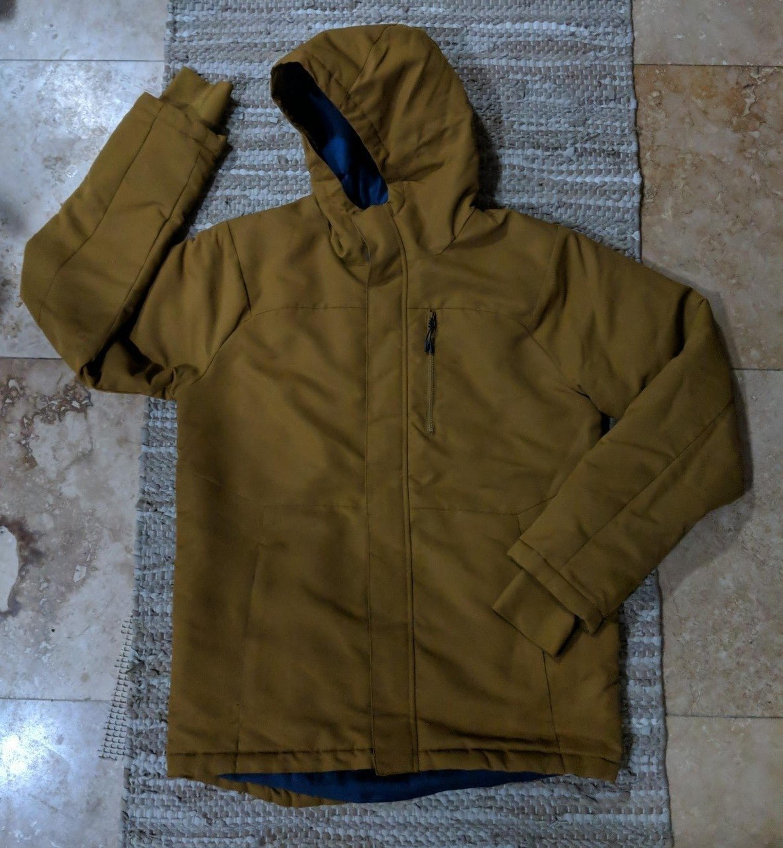 Men's ALL IN MOTION Rust PARKA Winter Cold Weather Jacket Coat Size Medium