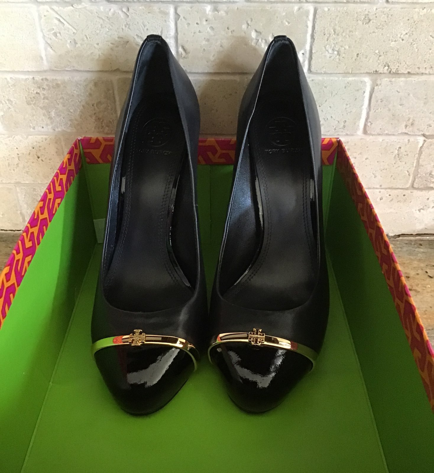 Tory Burch black Pacey 4 Pump