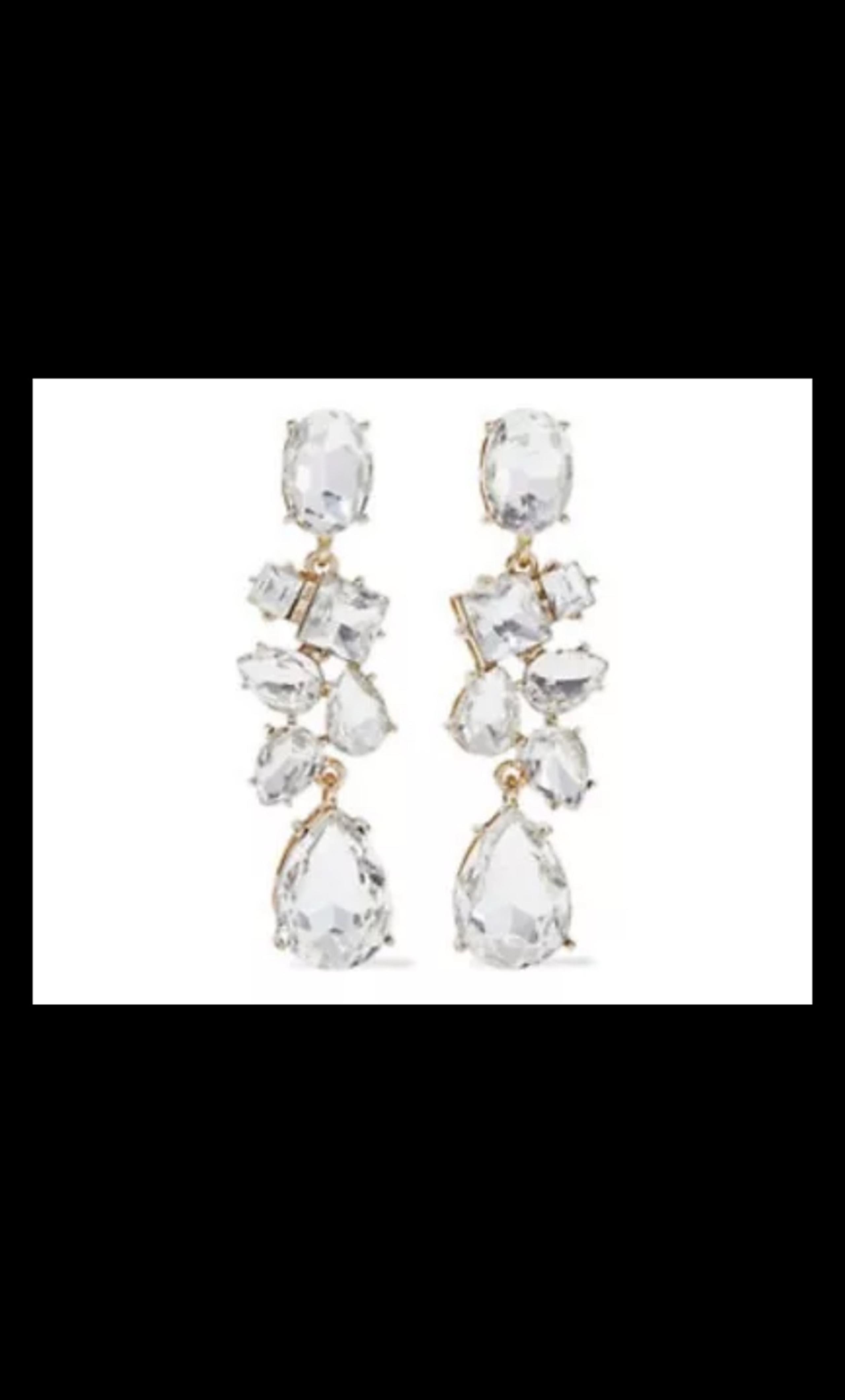 Kenneth Jay Lane Crystal Earrings