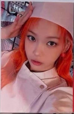 le sserafim spaghetti chaewon broadcast pob photocard