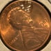1987 D Lincoln cent full Red