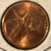 1987 D Lincoln cent full Red