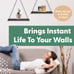 Hanging Shelves for Wall Boho Shelf Decor Macrame Hanging Set of 2